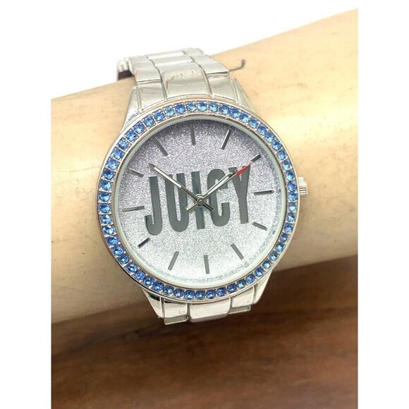 Juicy By Juicy Couture Women\'s Watch JC/5005 Quartz Blue Crystals Bezel …